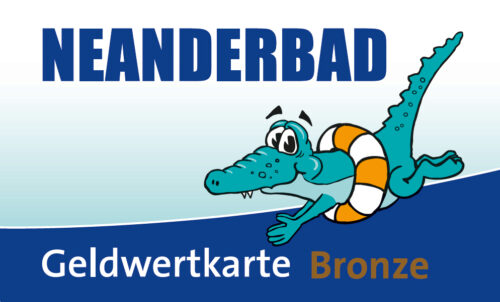 <div>Kaufen Sie sich jetzt Ihre Geldwertkarte <b>„Bronze“ im Wert von 50 Euro</b> und profitieren Sie von <b>8% Rabatt</b> auf den Eintrittspreis ins Neanderbad. Für eine schnelle, sichere und kontaktlose Bezahlung und einen garantierten rabattierten Einlass ins Bad. Die Geldwertkarten sind übertragbar (personenunabhängig) und unbegrenzt gültig. Sie können Ihre bereits gekaufte Geldwertkarte jederzeit wieder aufladen.</div><div>
</div><div><br></div><div>(zzgl. einmalig 5 €-Kartenpfand bei Ausstellung einer Geldwertkarte)</div><div>
</div><div>
</div><div>
</div><div>
</div>